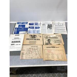 Vintage Bluegrass Music Memorabilia Magazine News Paper